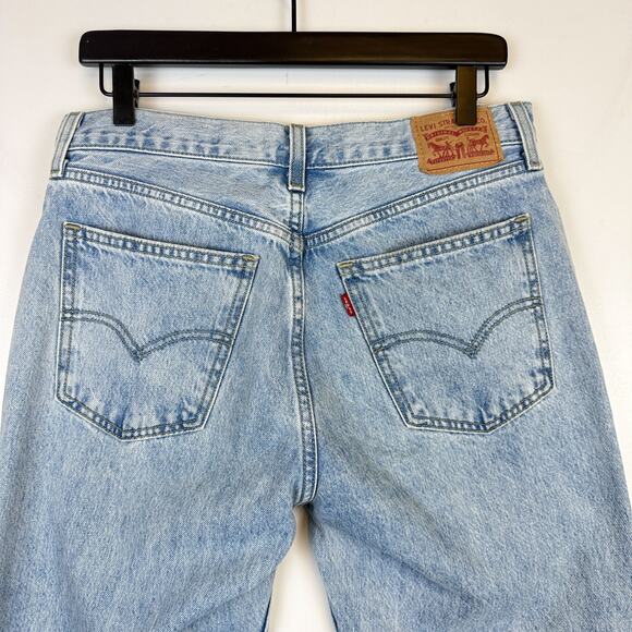 Levi’s Low Pro Straight Jeans 30” 100% Cotton Light Blue A0964 - 29 W29 - Picture 4 of 11